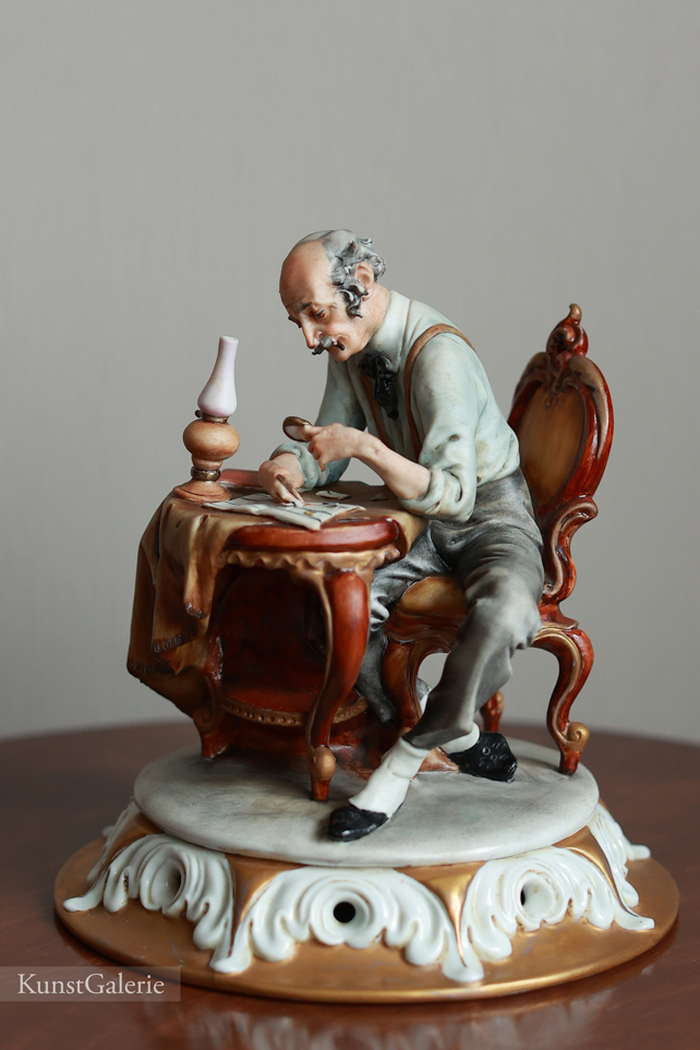 Филателист, Tyche Tosca, Capodimonte, статуэтка