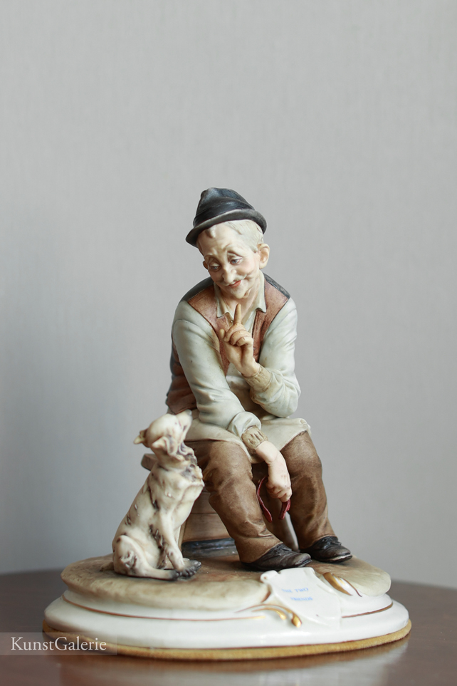 Два друга, Bruno Merli, Capodimonte, статуэтка
