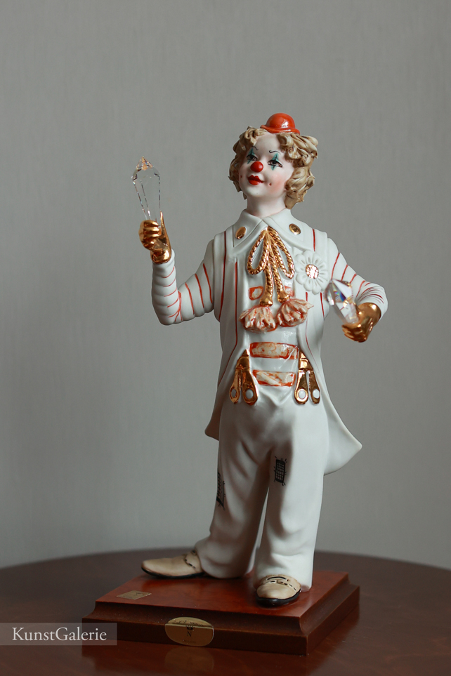 Клоун жонглер, Vittorio Sabadin, Capodimonte, статуэтка