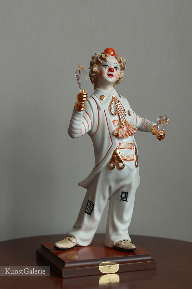 Клоун жонглер, Vittorio Sabadin, Каподимонте, статуэтка