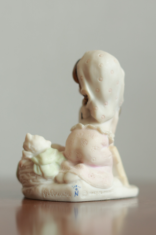 Девочка с корзинкой котят, Giuseppe Armani, Florence, купить