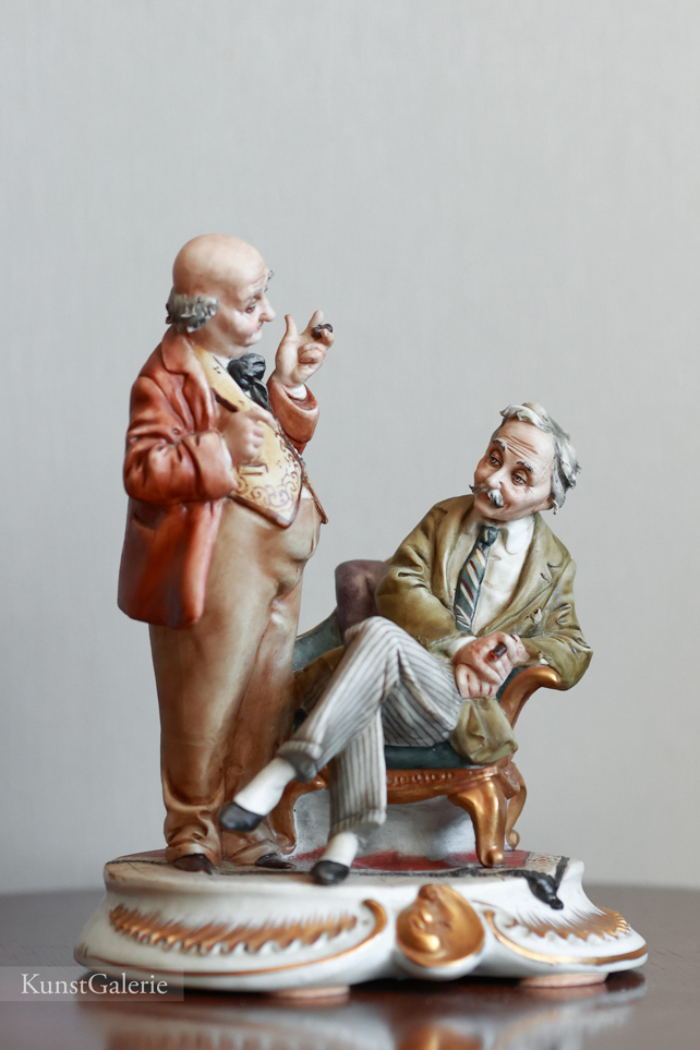 Собеседники, Tyche Bruno, Capodimonte, статуэтка