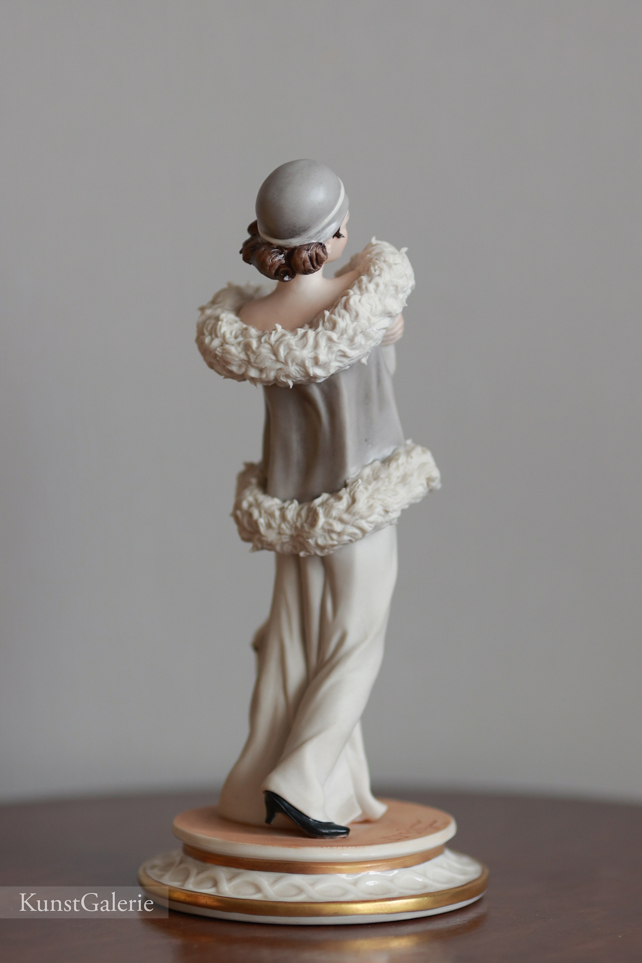 Леди с зонтом, Sandro Maggioni, Capodimonte, статуэтка