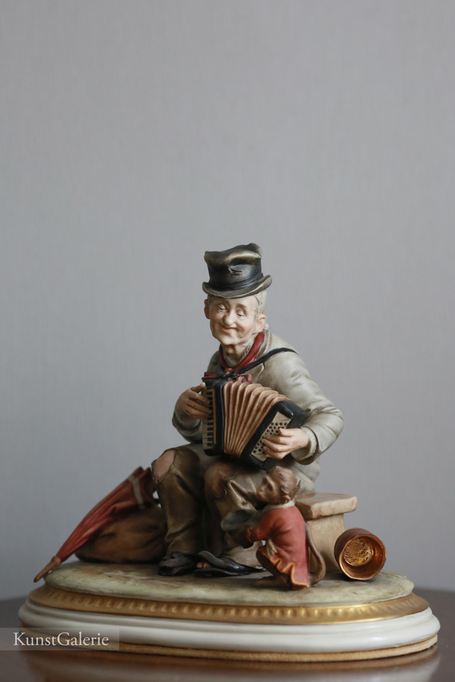 Уличные музыканты, Bruno Merli, Capodimonte, статуэтка