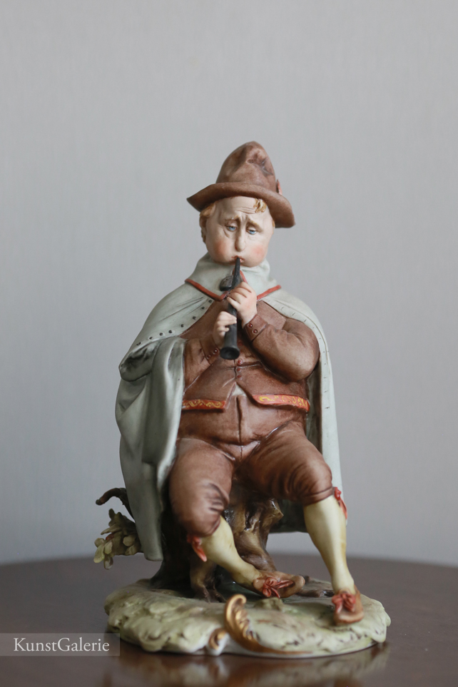Бродячий музыкант, Belloire, Capodimonte, статуэтка