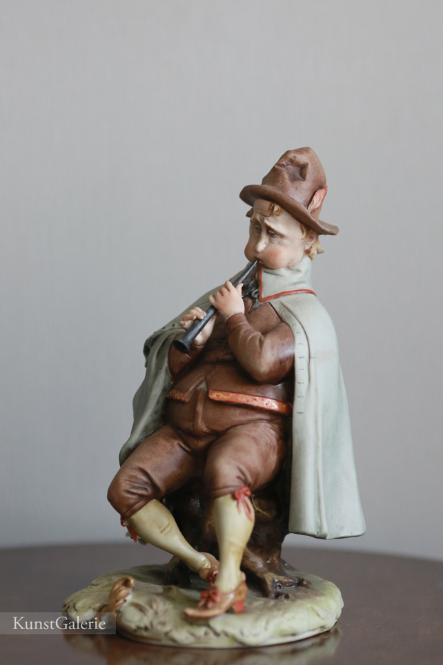 Бродячий музыкант, Belloire, Capodimonte, статуэтка