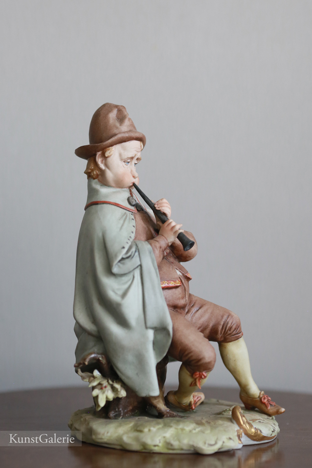 Бродячий музыкант, Belloire, Capodimonte, статуэтка