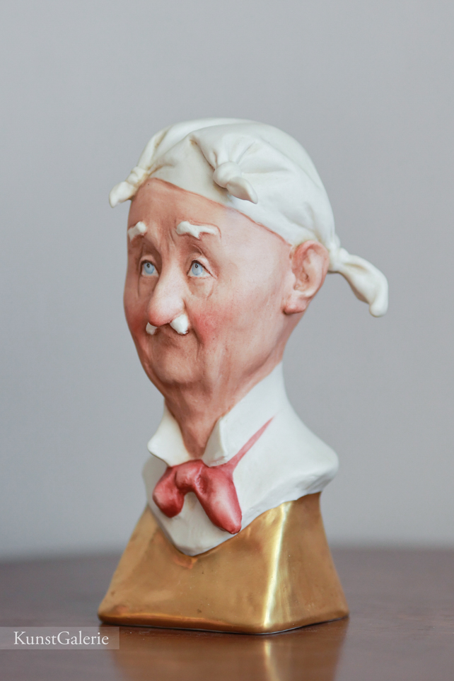 Бюст дедушки, Capodimonte, статуэтка