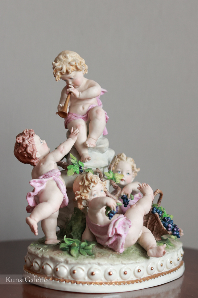 Сбор винограда, Capodimonte, статуэтка