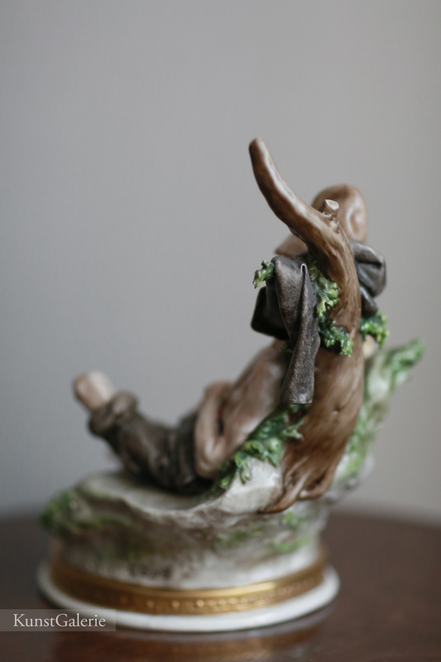 Спящий рыбак, Capodimonte, статуэтка