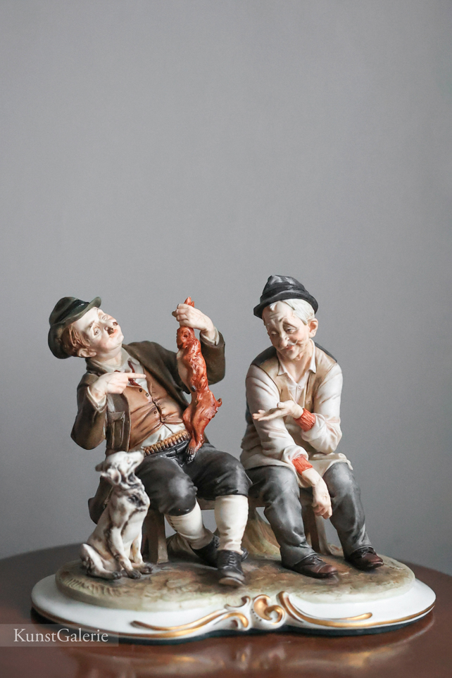 Истории у старой лавочки, Bruno Merli, Capodimonte, статуэтка