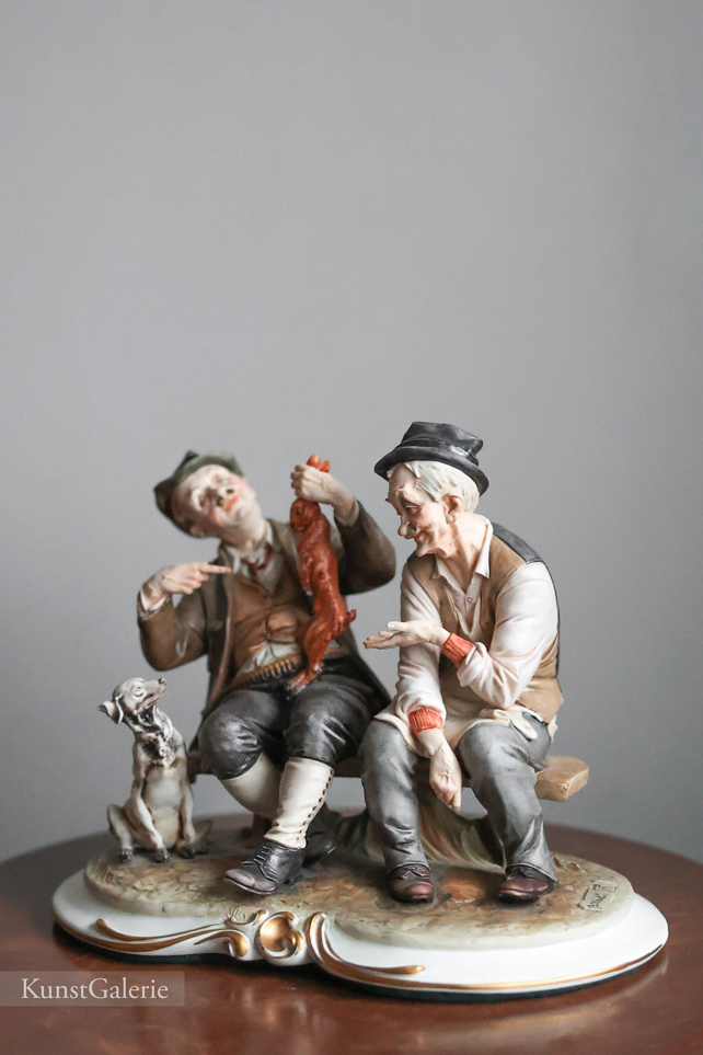 Истории у старой лавочки, Bruno Merli, Capodimonte, статуэтка