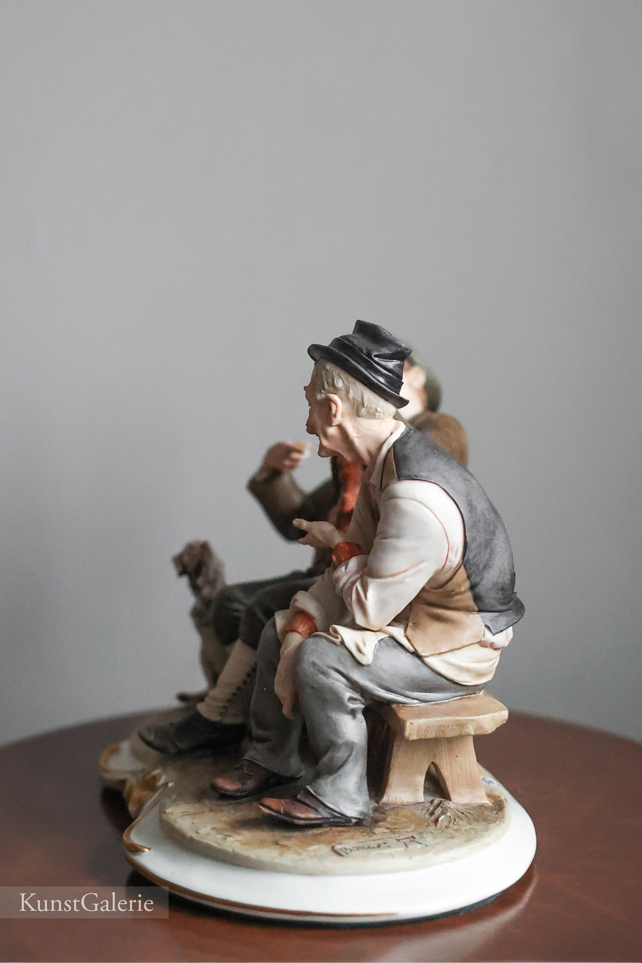 Истории у старой лавочки, Bruno Merli, Capodimonte, статуэтка