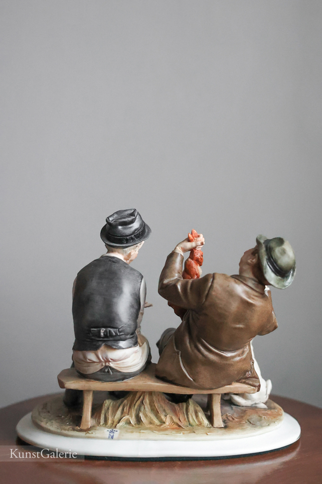 Истории у старой лавочки, Bruno Merli, Capodimonte, статуэтка