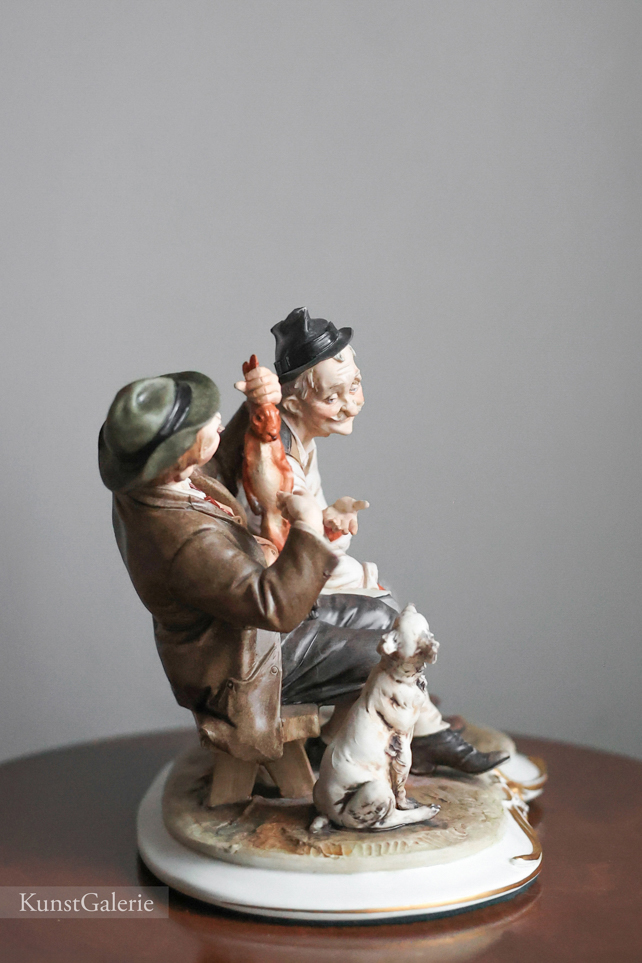 Истории у старой лавочки, Bruno Merli, Capodimonte, статуэтка
