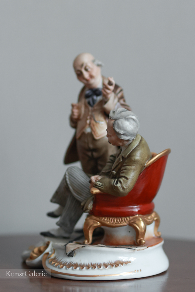 Собеседники, Tyche Bruno, Capodimonte, статуэтка