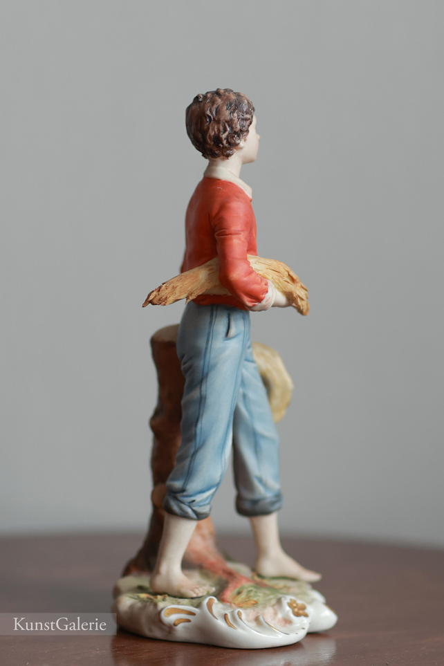 Мальчик с колосьями, Sandro Maggioni, Capodimonte, статуэтка