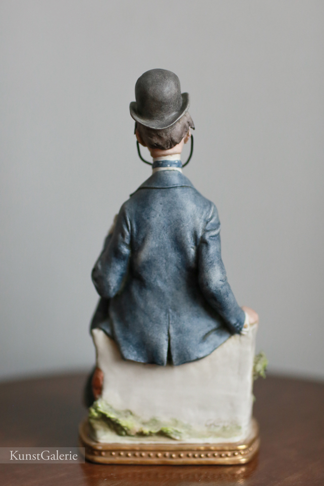Доктор со стетоскопом, Giuseppe Cappe, Capodimonte, статуэтка