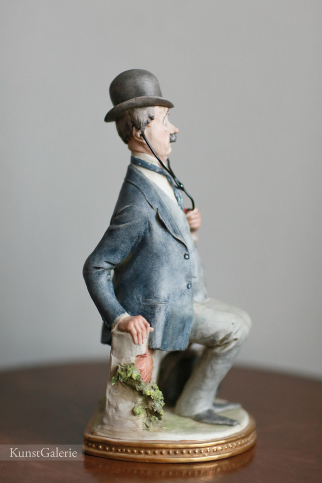 Доктор со стетоскопом, Giuseppe Cappe, Capodimonte, статуэтка