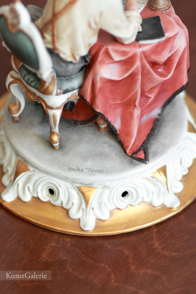 Филателист, Tyche Tosca, Capodimonte, статуэтка
