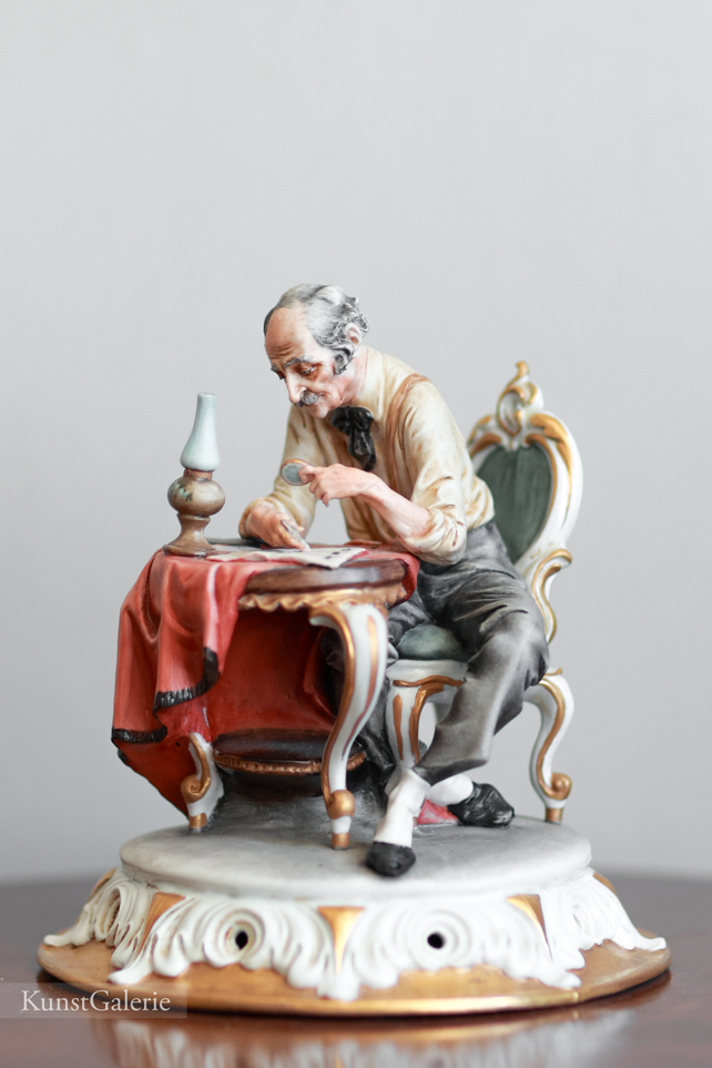 Филателист, Tyche Tosca, Capodimonte, статуэтка