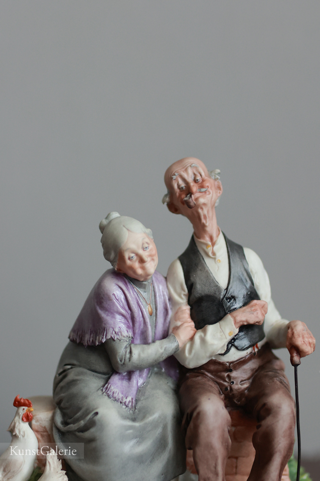 Бабуля и дедуля, Giuseppe Cappe, Capodimonte, статуэтка