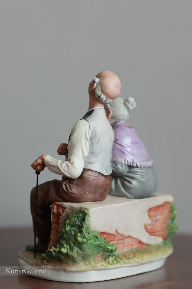 Бабуля и дедуля, Giuseppe Cappe, Capodimonte, статуэтка