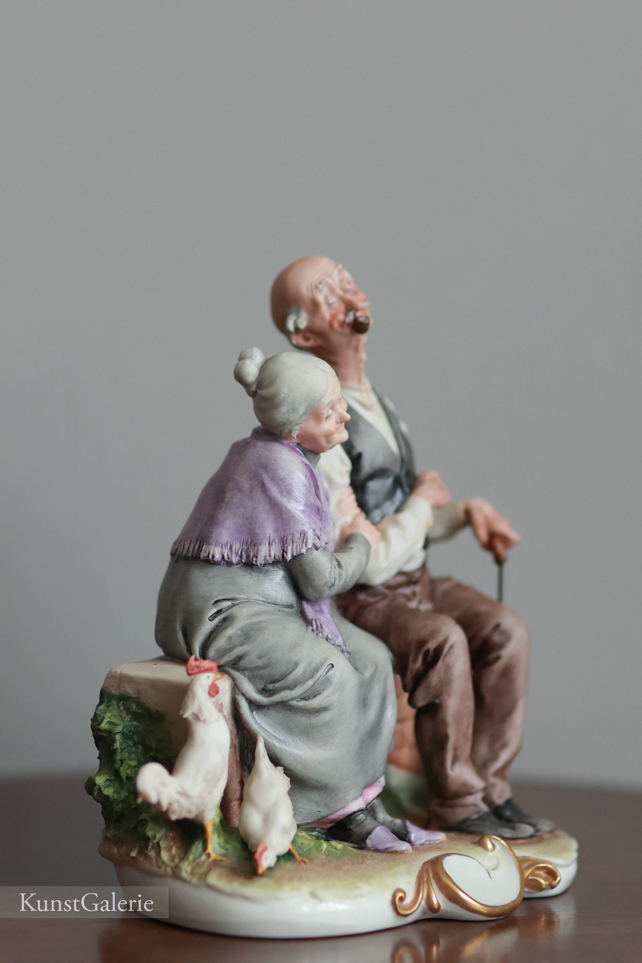 Бабуля и дедуля, Giuseppe Cappe, Capodimonte, статуэтка