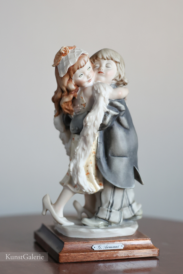 Детишки в обнимку, Giuseppe Armani, Florence, статуэтка