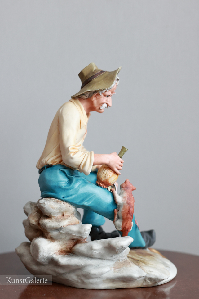 Бродяга с котом, Vincenzo, Capodimonte, статуэтка