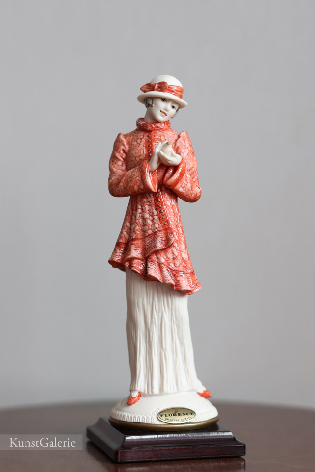 Робин с птичкой, Giuseppe Armani, Florence, Capodimonte, статуэтка, KunstGalerie.ru