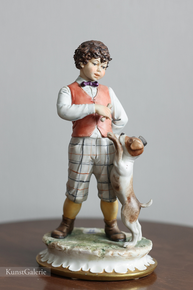 Юный дрессировщик, Sandro Maggioni, Capodimonte, статуэтка