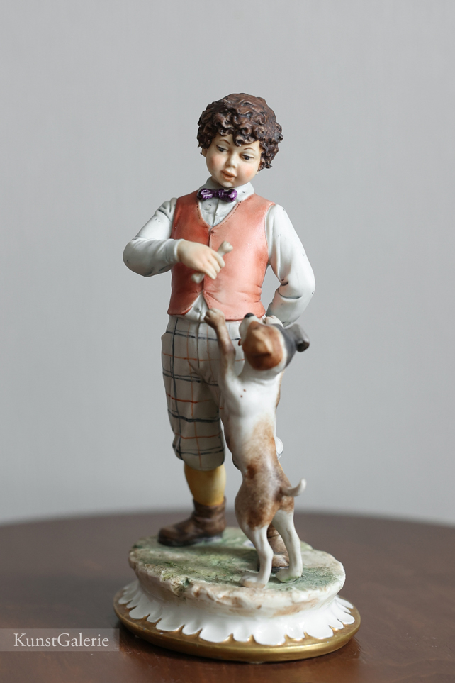 Юный дрессировщик, Sandro Maggioni, Capodimonte, статуэтка