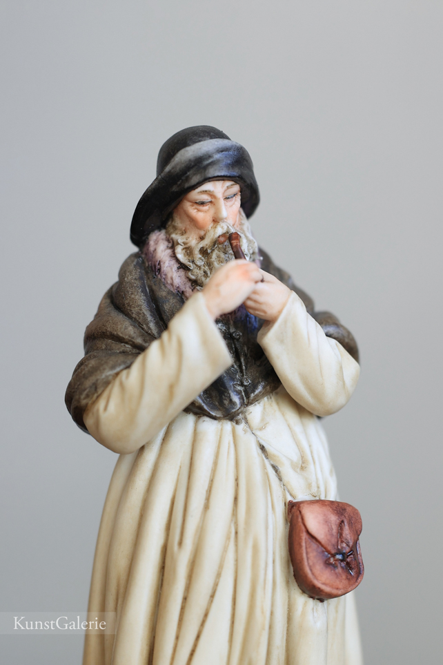 Фонарщик, Luciano Cazzola, Capodimonte, статуэтка
