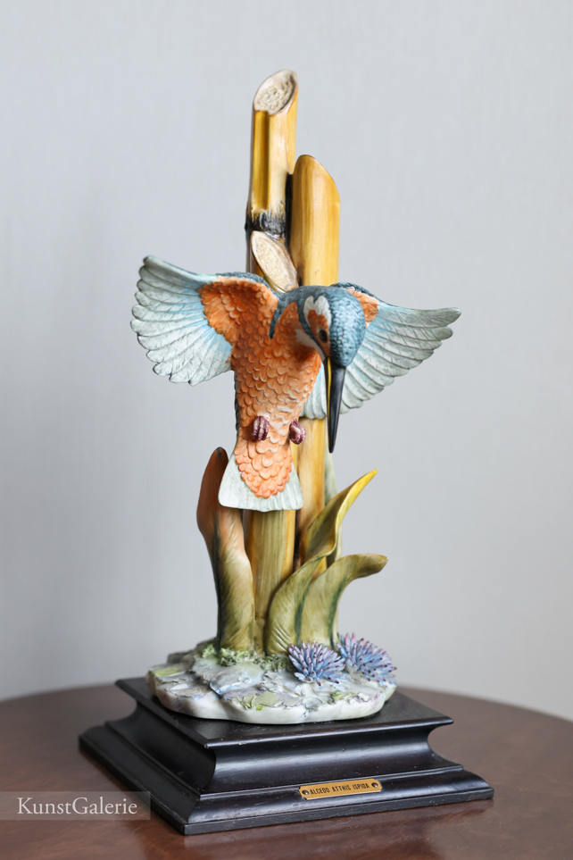 Зимородок, Cesare Villari, Capodimonte, статуэтка