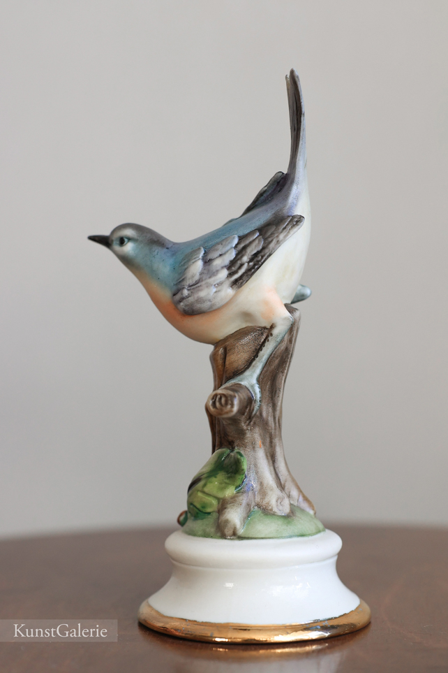 Синяя птичка, Franco, Capodimonte, статуэтка