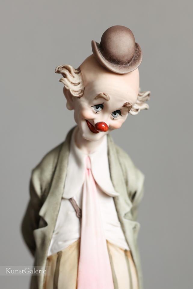 Клоун с зонтиком, Giuseppe Armani, Florence, статуэтка