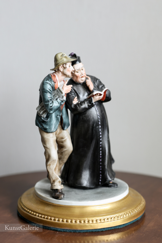 Исповедь бродяги, Tyche Tosca, Каподимонте, статуэтка